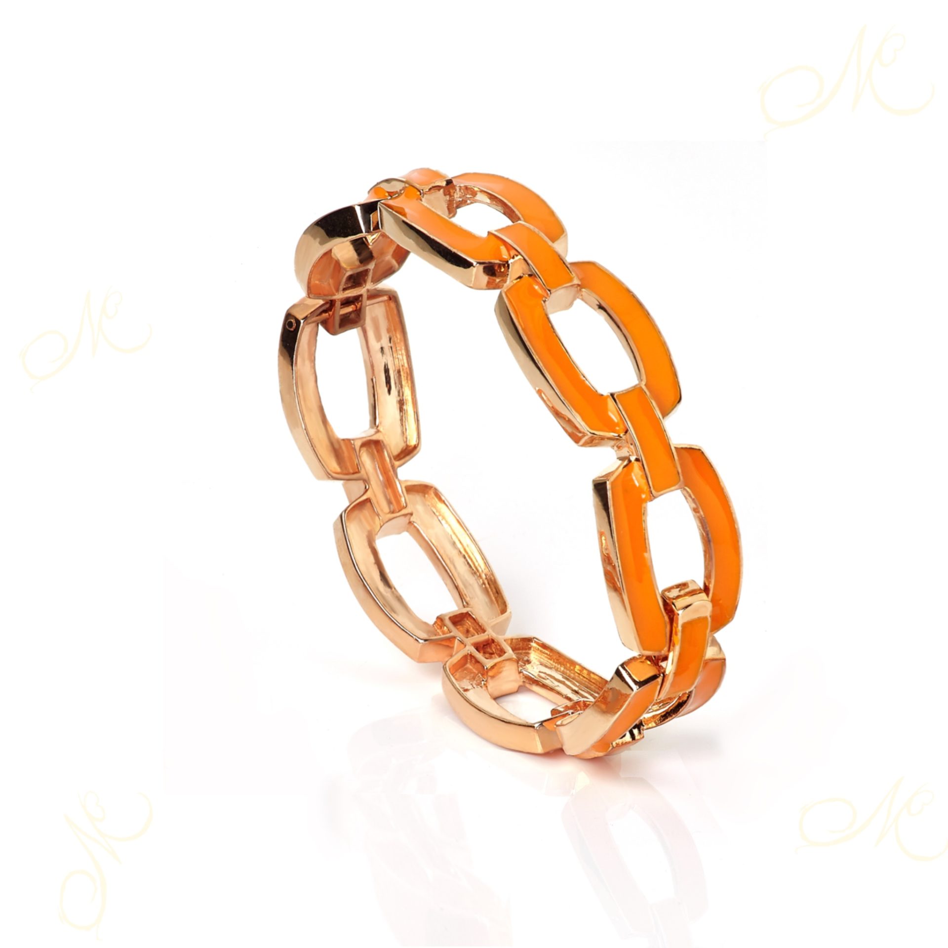 Tangerine Broad Bracelet