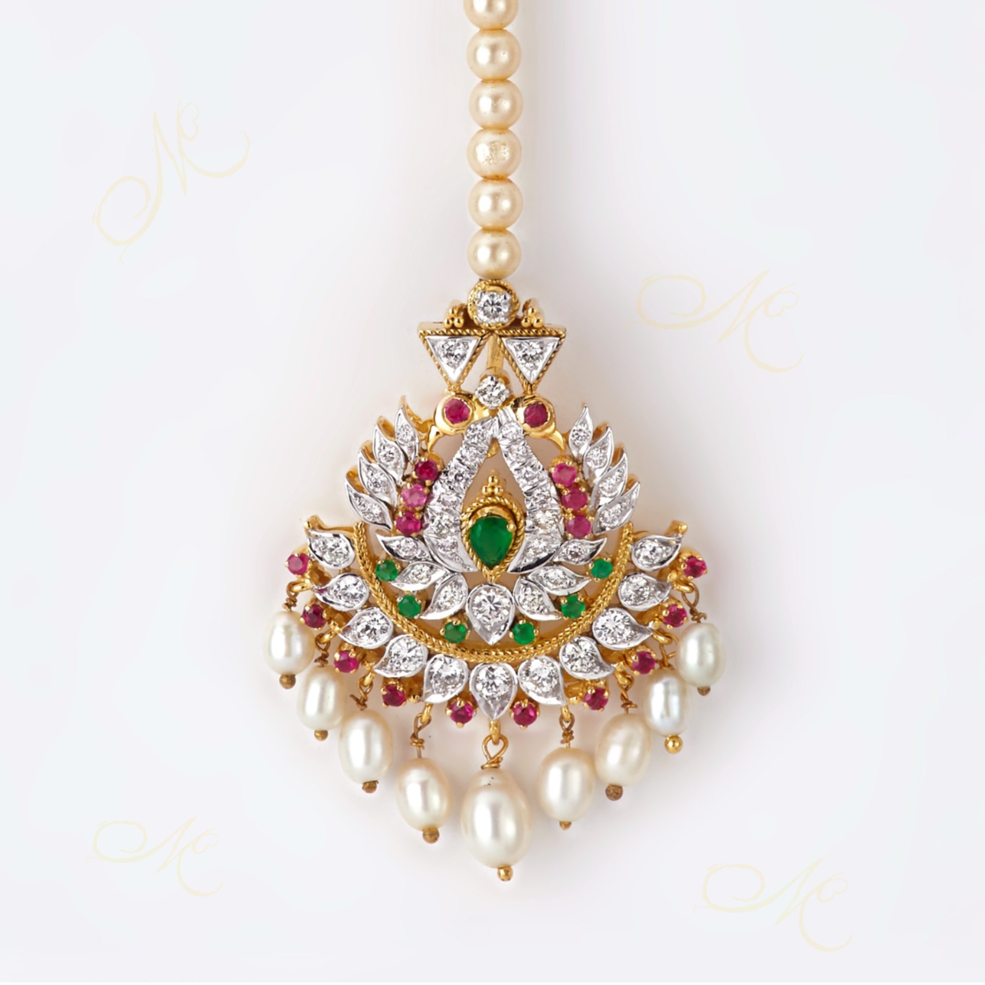 Gemstone Maang Tikka 2