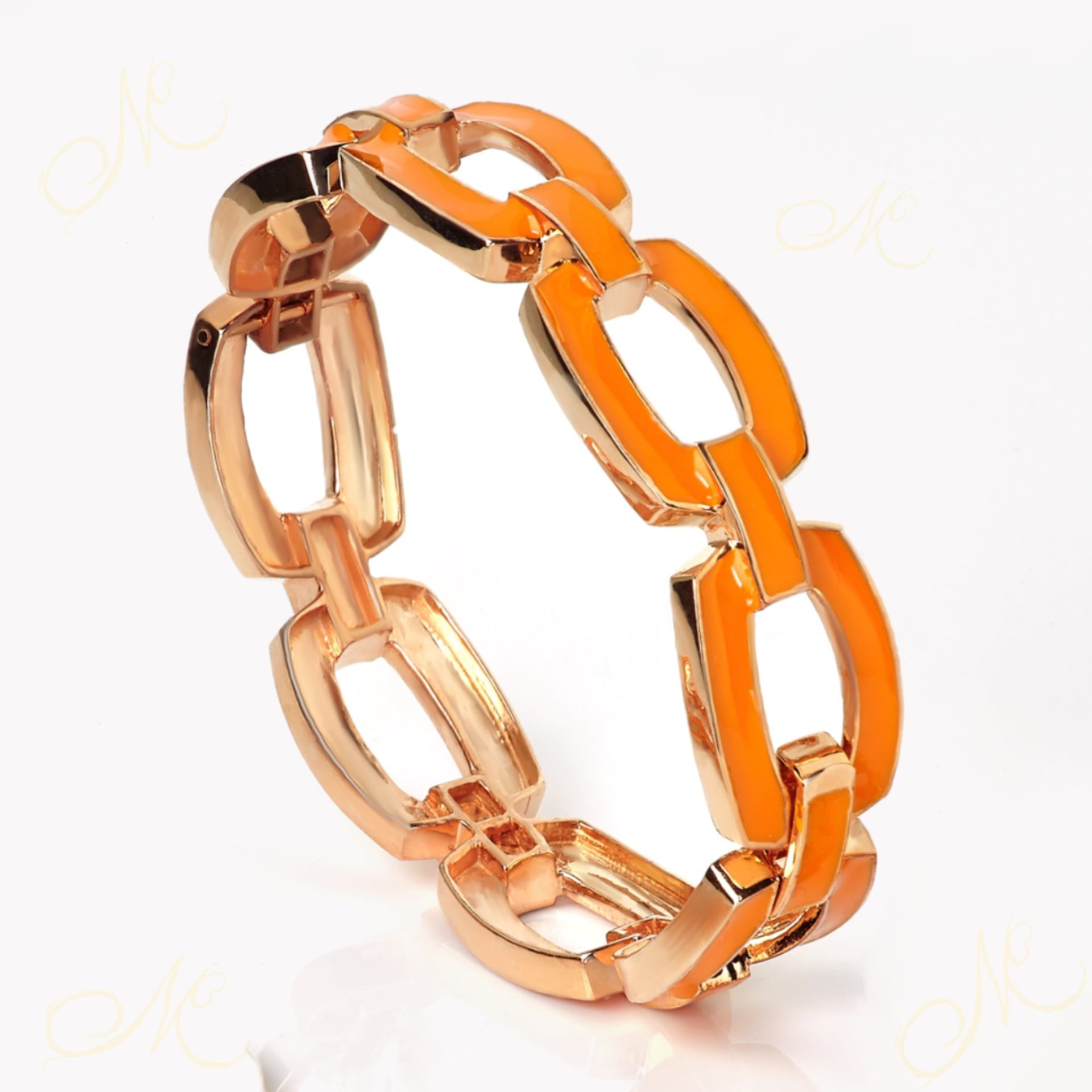 Tangerine Broad Bracelet-min
