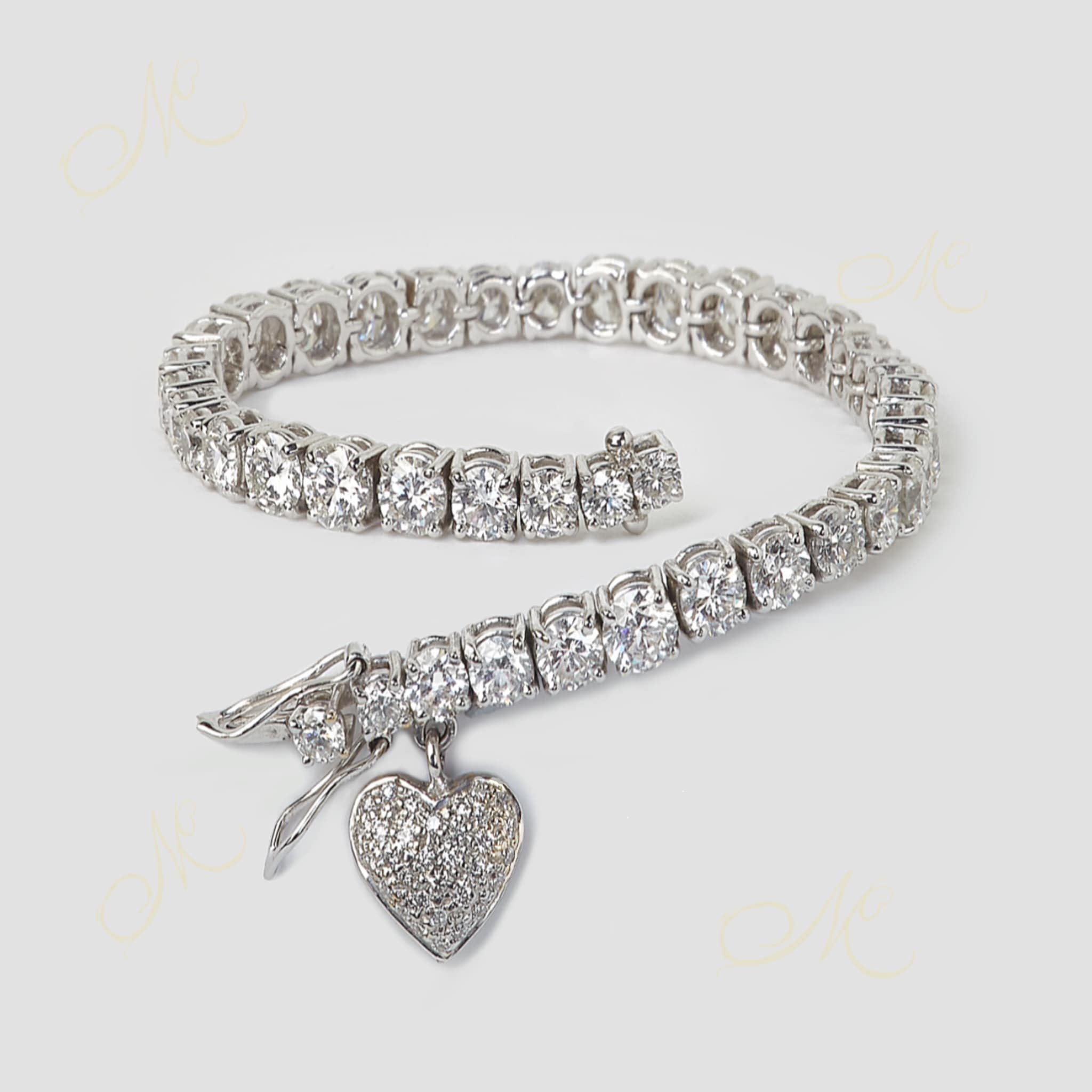 Round Diamond Tennis Bracelet, 10 CT – Leviev Diamonds