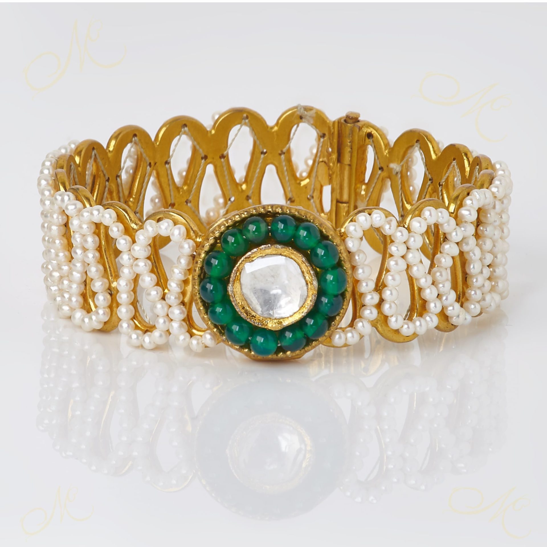 Uncut Diamond Cuff-min